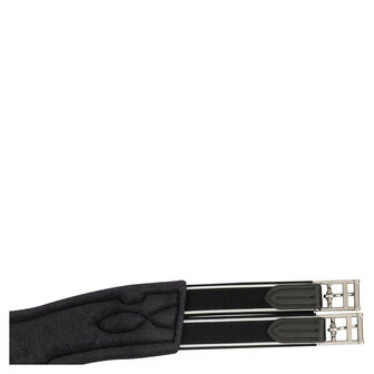 Acavallo singel met buikflap Comfort Gel zwart