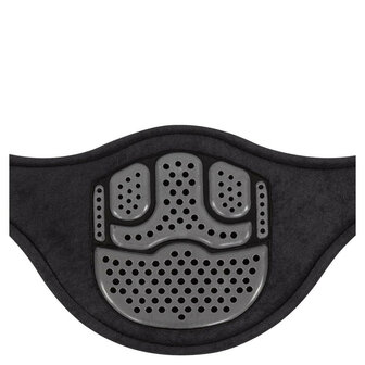 Acavallo singel met buikflap Comfort Gel zwart