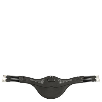 Acavallo singel met buikflap Comfort Gel zwart
