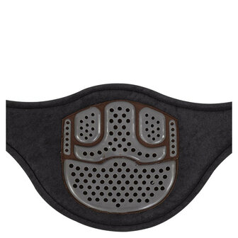 Acavallo singel met buikflap Comfort Gel bruin