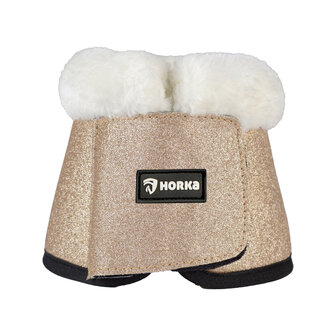 Horka springschoenen Glitter ros&eacute;