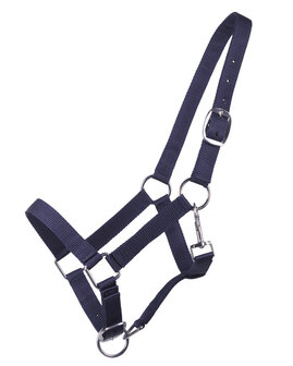 QHP halster jaarling donkerblauw