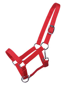 QHP halster jaarling rood