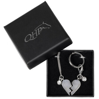 QHP ketting en hoofdstel bedel set Friendship