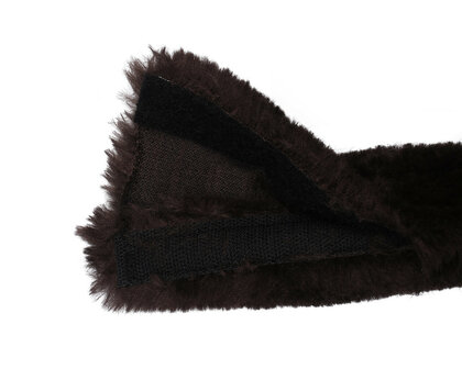 QHP martingaal bontje bruin