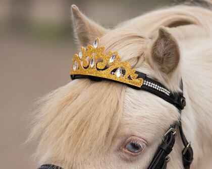 QHP kroon paard goud