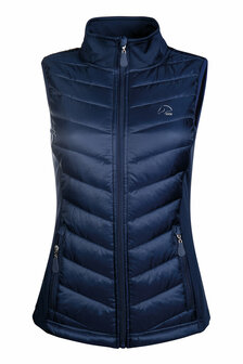 HKM bodywarmer Basel donkerblauw