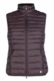 HKM bodywarmer Lena donkerbruin