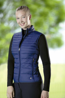 HKM bodywarmer Lena donkerblauw