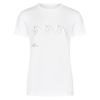 HV Polo t-shirt kids Wesla wit