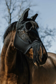 EquiTheme vliegenmasker Franjes UV werend