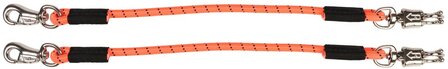 Harry&#039;s Horse elastische trailerlijnen Colour per paar oranje