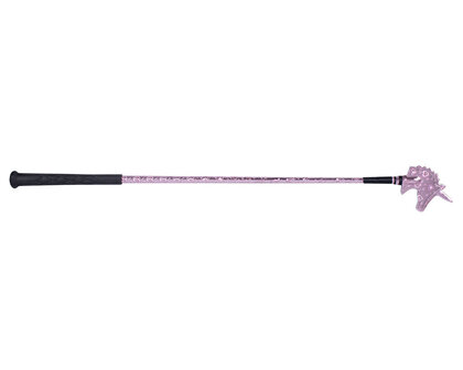 QHP rijzweep Eenhoorn roze hart