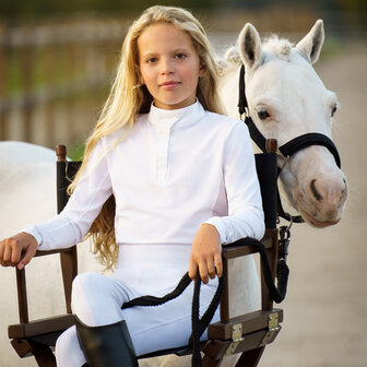 HV Polo rijlegging Lotte wit