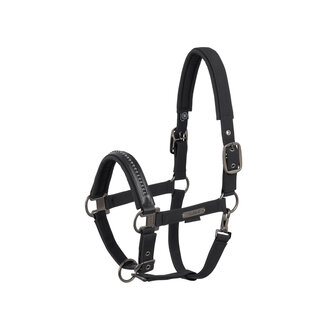 Eskadron halster Softshell Pearls Double Pin Platinum 2025 zwart