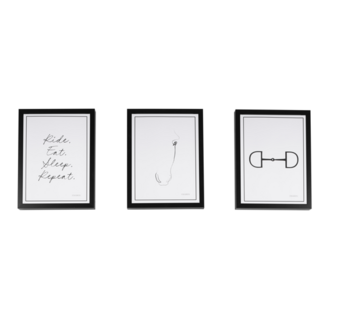 Eskadron wall art Platinum 2025 - set van 3
