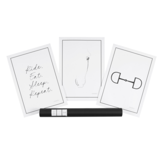 Eskadron wall art Platinum 2025 - set van 3