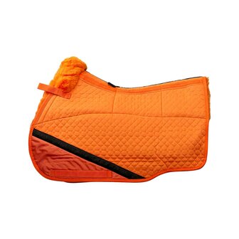 Edix zadeldek 8 pocket merino GP/springen oranje