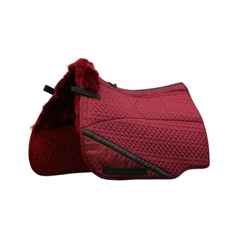 Edix zadeldek 8 pocket merino GP/springen bordeaux