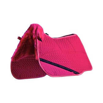 Edix zadeldek 8 pocket merino GP/springen framboos