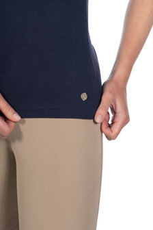 HKM poloshirt Elisa donkerblauw