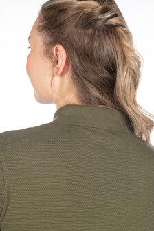 HKM poloshirt Elisa khaki