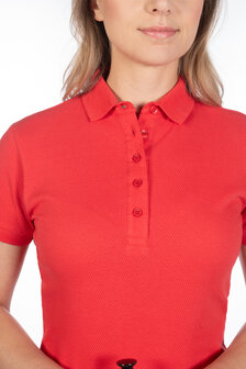 HKM poloshirt Elisa rood