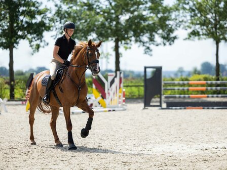 HKM poloshirt Elisa zwart