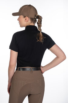 HKM poloshirt Elisa zwart