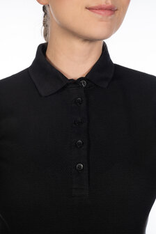 HKM poloshirt Elisa zwart