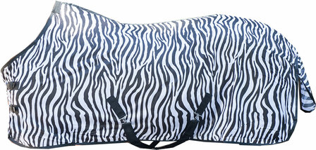 HKM vliegendeken Zebra met buiksingels