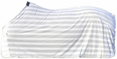 HKM vliegendeken wit/blauw