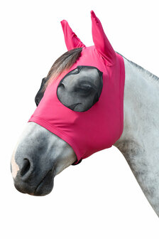 HKM vliegenmasker Elastic jade UV werend magenta
