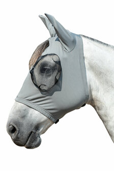 HKM vliegenmasker Elastic UV werend moerasgrijs