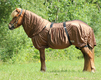 QHP eczeemdeken Icelandic bruin