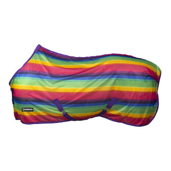 Horka vliegendeken met print multicolor