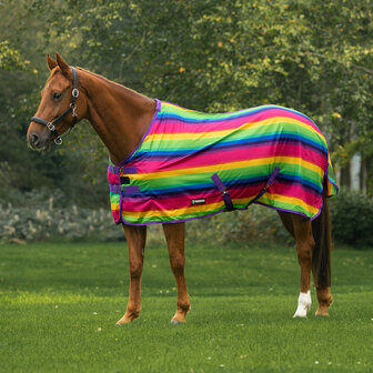 Horka vliegendeken met print multicolor