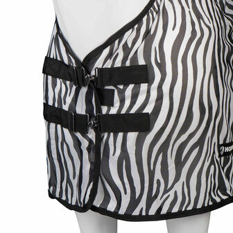 Horka vliegendeken met print zebra