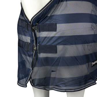 Horka vliegendeken met strepen blauw
