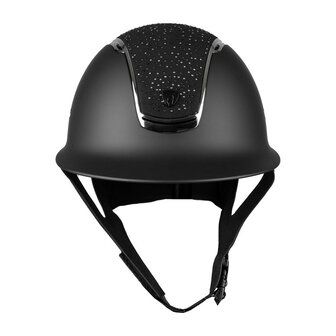 Horka cap Da Vinci glitter zwart/zilver
