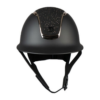 Horka cap Da Vinci glitter zwart/ros&eacute;