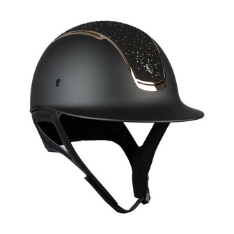 Horka cap Da Vinci glitter zwart/ros&eacute;