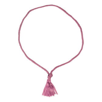 Horka neckrope Uni rose quartz