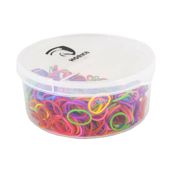 Horka invlecht elastiekjes multicolor
