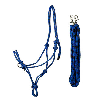 Horka touwhalsterset royal blue