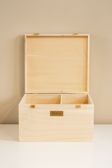 HB Showtime Luxe Houten Borstelset met Poetskist