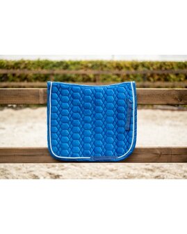 HB Showtime zadeldek Velvet turkish blue