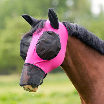 Imperial Riding vliegenmasker Trail Ride UV bescherming roze