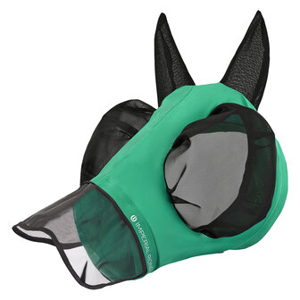 Imperial Riding vliegenmasker Trail Ride UV bescherming blauw