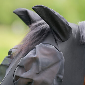 Imperial Riding vliegenmasker Trail Ride UV bescherming zwart